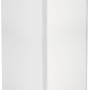 Curver Deco Slim Mülleimer, 40 l, mit Pedal, Silber metallic.