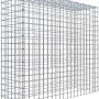 Gabiona Anbaukorb Typ 3, 90x100x30cm, Maschenweite 5x5cm, Drahtgitter, galvanbeschichtet.
