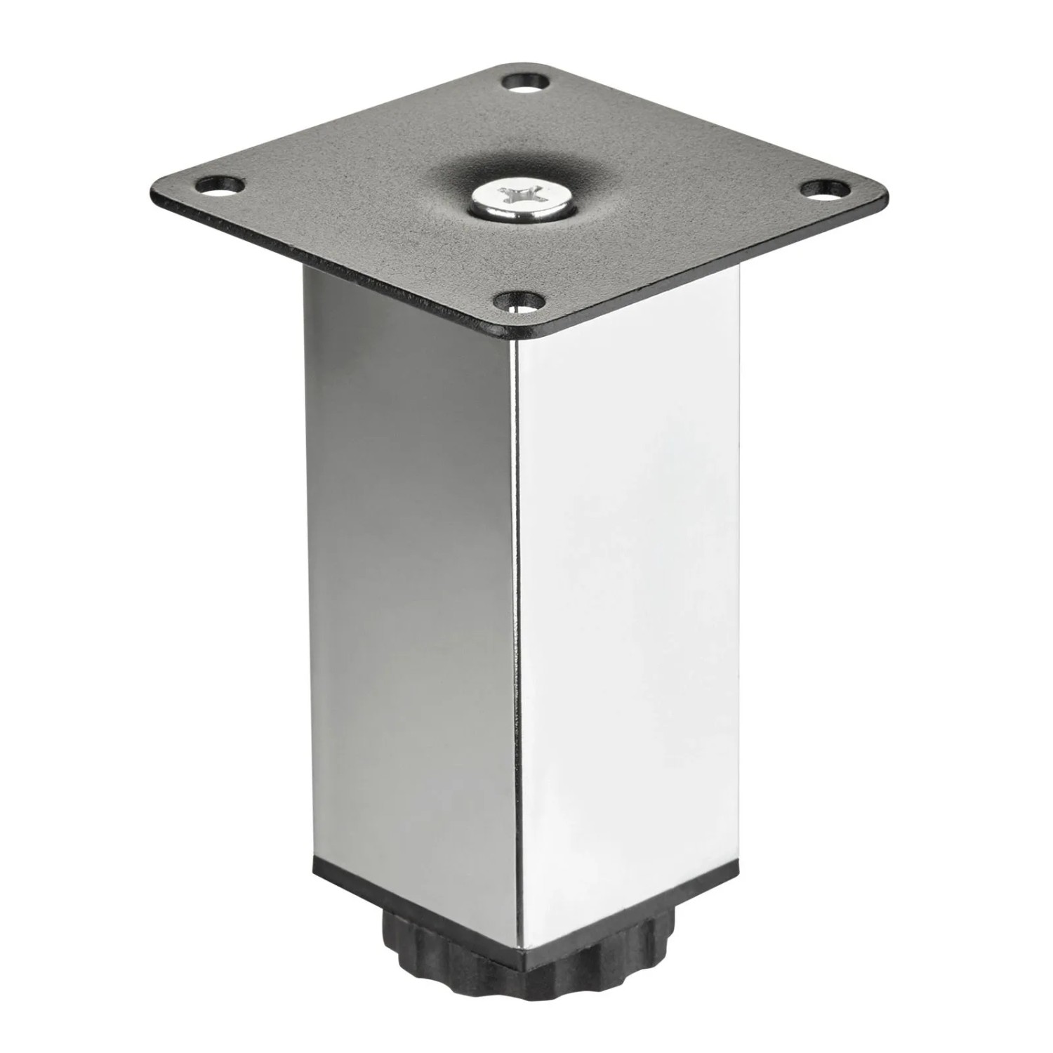 SOTECH Möbelfuß ZULU 38 x 38 x 100 mm Chrom