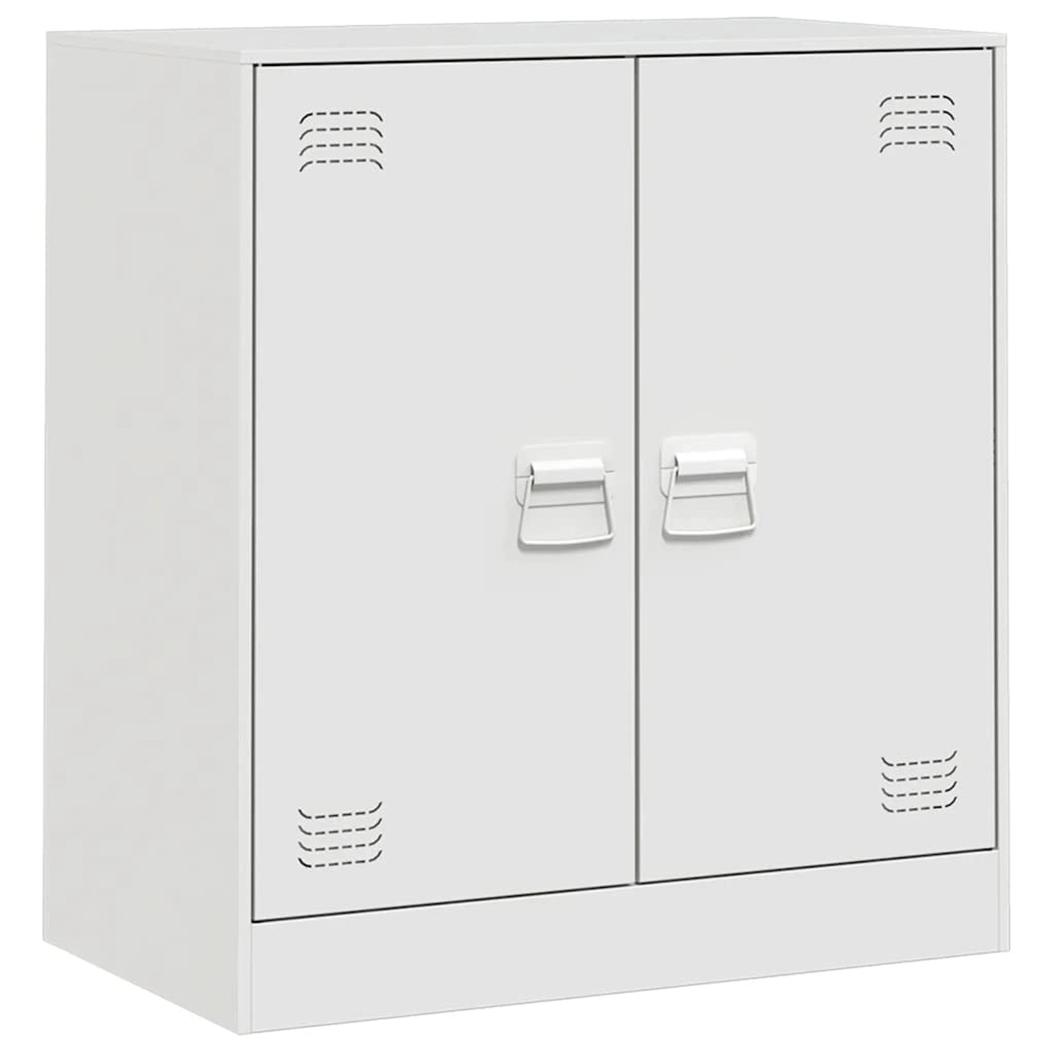 vidaXL Sideboard Weiß 67x39x73 cm Stahl 841678 günstig online kaufen