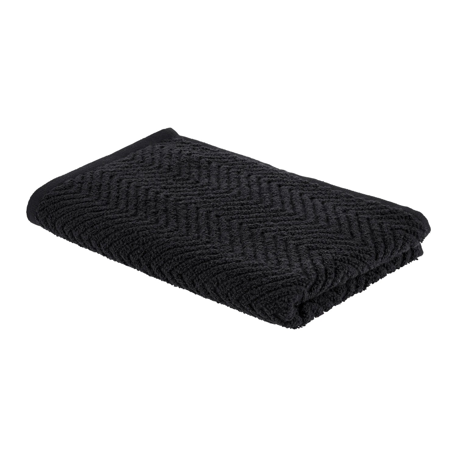 Premium Living Gästetuch Ocean Schwarz ca. 30x50cm