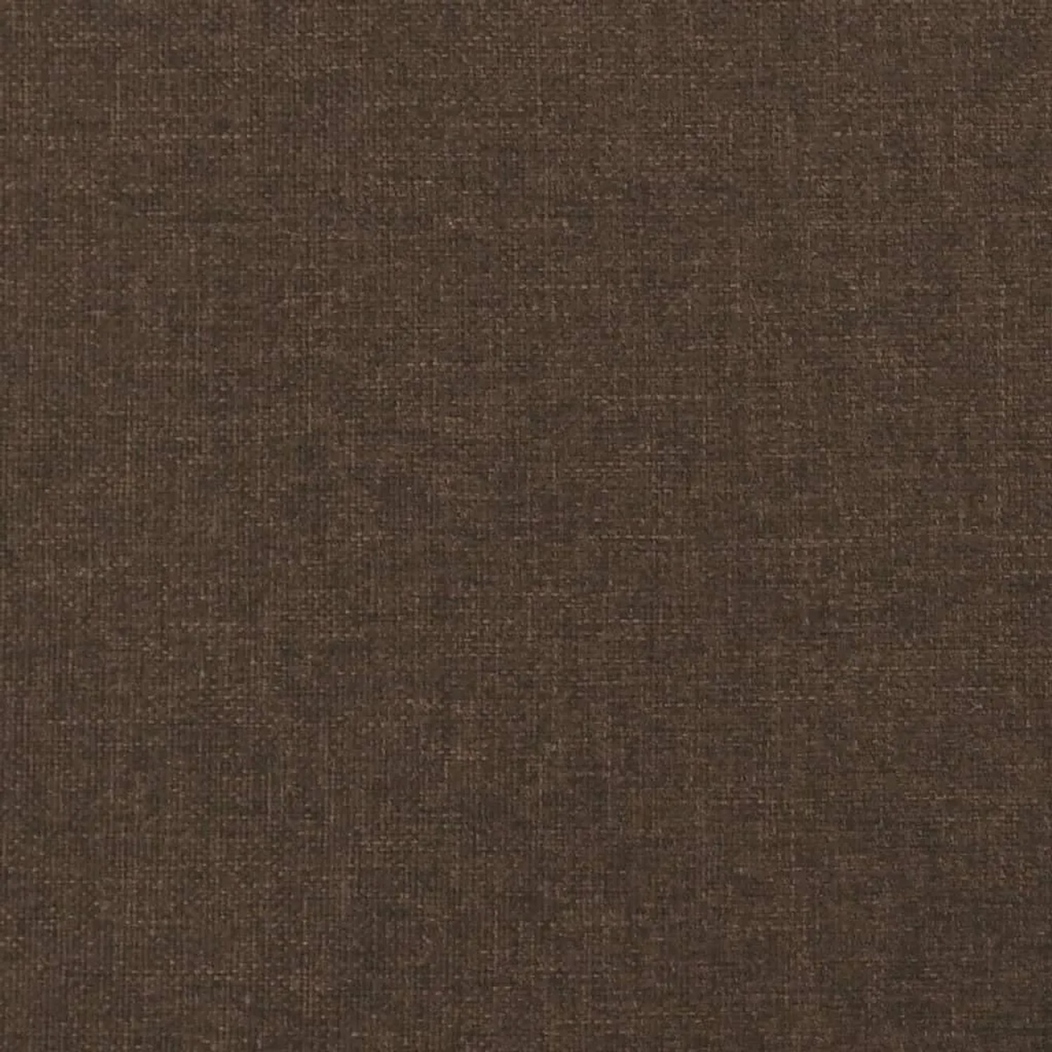 Detailaufnahme des dunkelbraunen Stoffbezugs vom vidaXL Boxspringbett (180x200 cm).