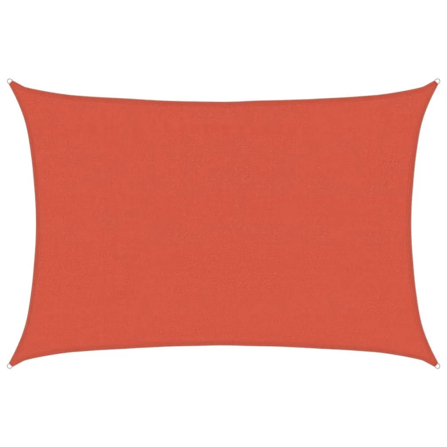 Furnicato Sonnensegel 160 G M² Terrakottarot 4x5 M Hdpe