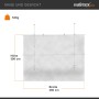 Transparenter Walimex Diffusor Stoff 3x3m (520g) für weiches Licht im Fotostudio. Ideal als Lichtformer & Fotohintergrund.