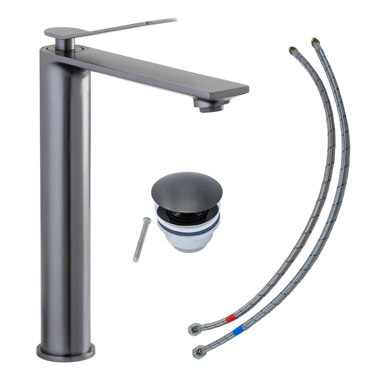 Schöner Wohnen Waschtischarmatur Viola Auslaufhöhe 24 cm Industrial günstig online kaufen