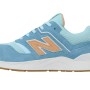 New Balance Sicherheitsschuh Elite Lite Womens S1, hellblau-orange, Gr. 35.
