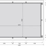 Draufsicht Karibu Pool 2 44 mm KDI mit Maßangaben, Holzpool für den Garten.