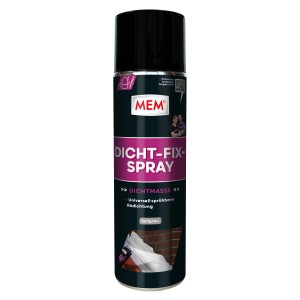 Sprühdose MEM Dicht-Fix-Spray 500ml, universelle sprühbare Dichtung für Reparaturen.