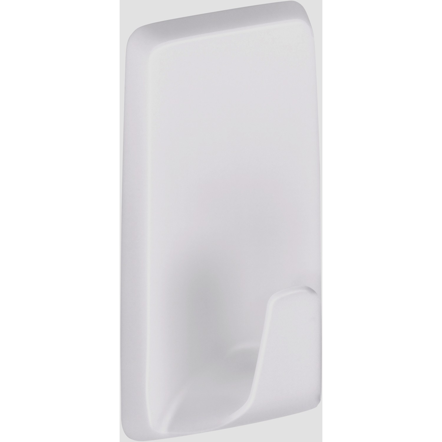 Tesa Klebehaken, 2er-Set, aus Kunststoff, weiß, für Powerstrips, zum einfachen Aufhängen ohne Bohren.