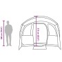 vidaXL Zelt: Höhen-Diagramm (213 cm) mit 180 cm Person als Größenvergleich. Camping & Outdoor.