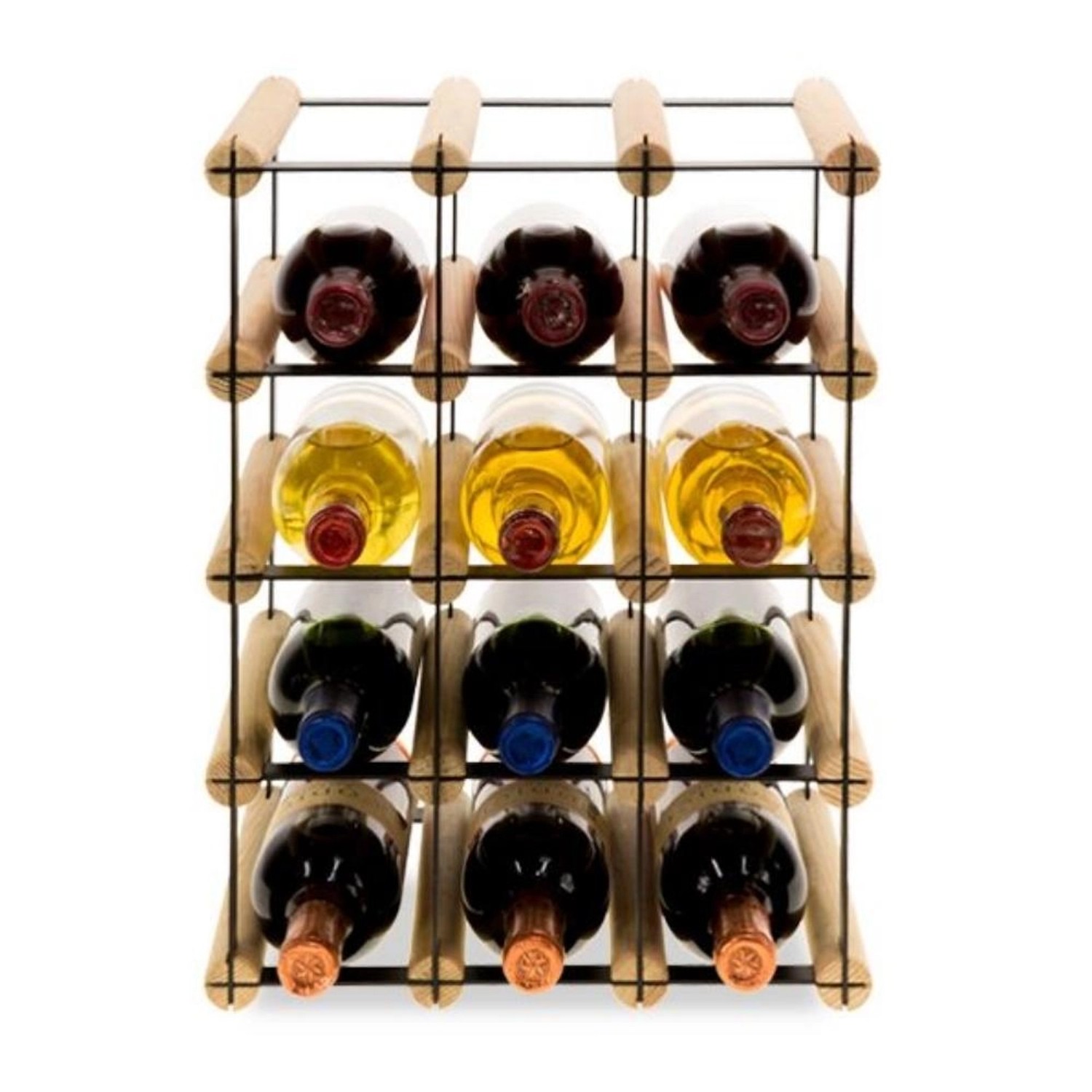 PROREGAL Modulares Weinregal Vinotega Mod Metal HxBxT 42,5 x 32,5 x 24,5 cm günstig online kaufen