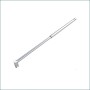 AICA Duschzubehör: Flexibler Stabilisator, 70-120 cm, Chrom glänzend für 6-10 mm Glas.