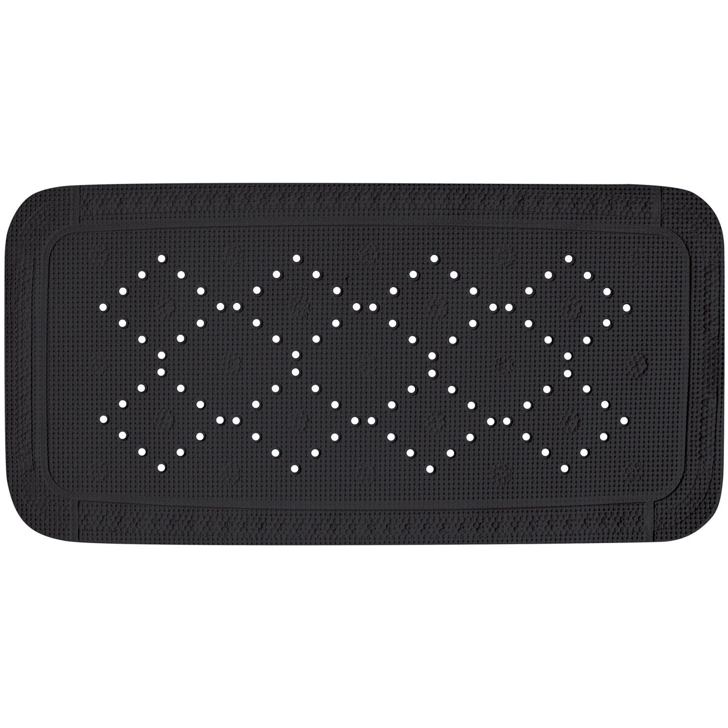 Spirella Wanneneinlage Alaska 91 cm x 36 cm Schwarz günstig online kaufen