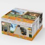 Verpackung der Technaxx Überwachungskamera Dome 4G PT TX-290 mit Solarmodul.