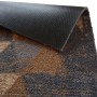 Astra Sauberlaufmatte Miabella, Dreiecke grau-braun, 50x150cm, mit rutschfester Rückseite.