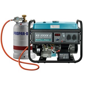 Könner & Söhnen LPG/Benzin-Generator KS 5000E G