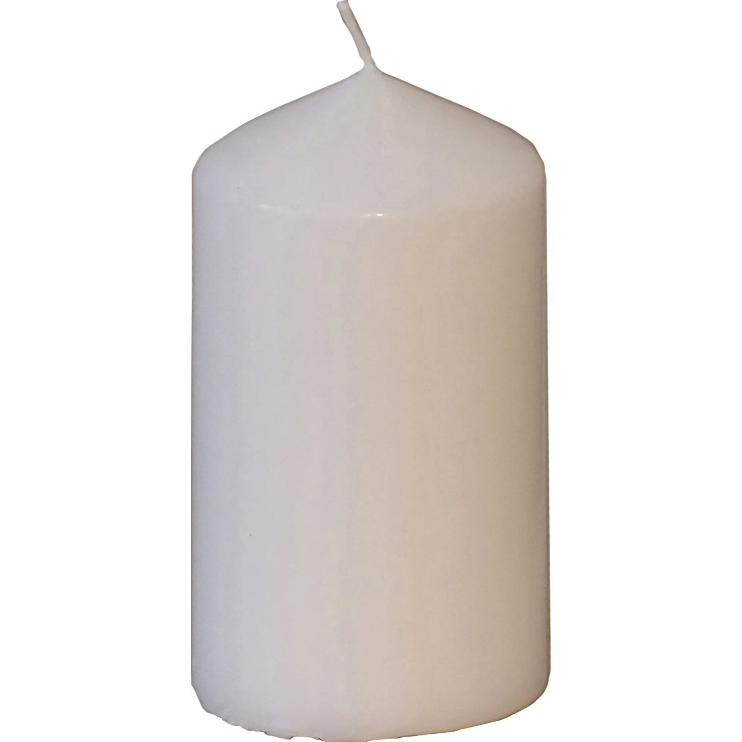 Stumpenkerze 100 mm x Ø 57 mm Weiß