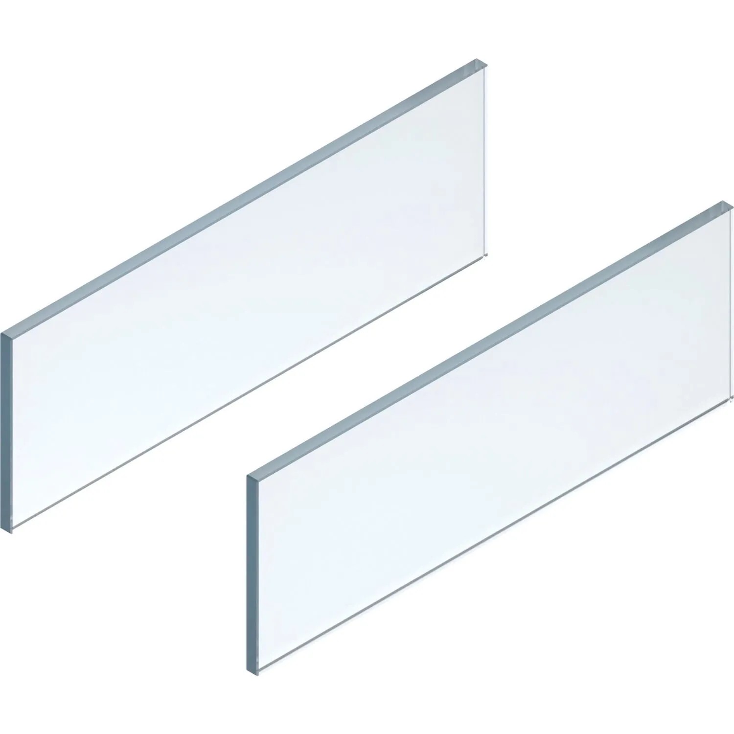 Blum Einschubelement Legrabox free Seite Nennlänge 550 mm Glas Klar