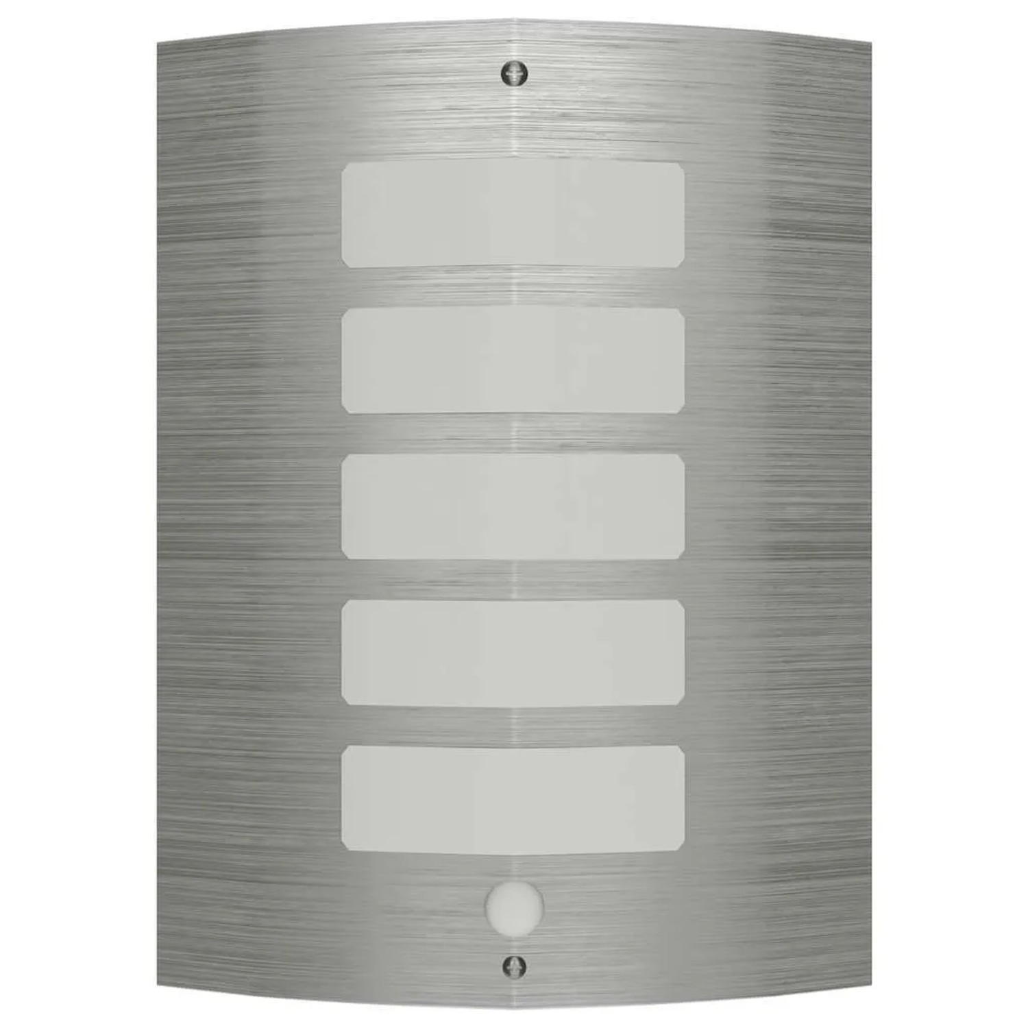 vidaXL Edelstahl-Wandlampe mit dem Bewegungsmelder 41098