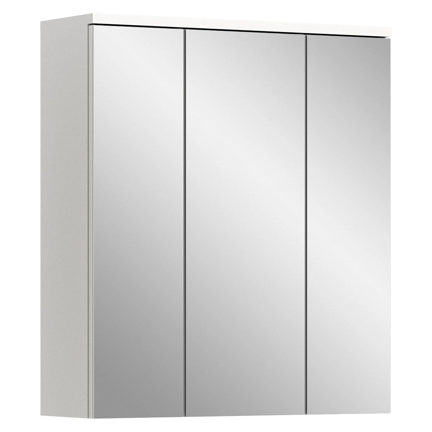 Spiegelschrank Solero Weiß Hochglanz 73 cm x 63 cm x 21 cm