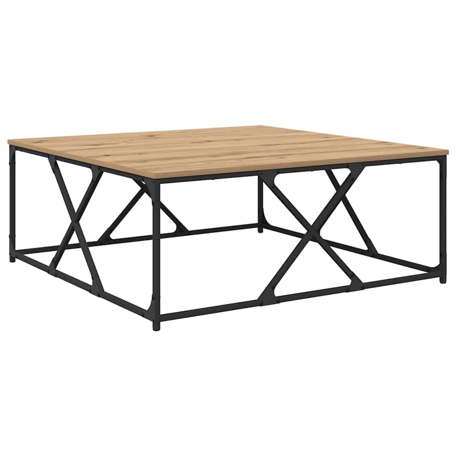 vidaXL Couchtisch Artisan-Eiche 100 x 100 x 40 cm Holzwerkstoff 882770 günstig online kaufen