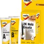 Molto 2K-Holz Ersatz 150g: 2-Komponenten-Spachtelmasse zum Kleben und Reparieren von Holz im Innen- und Außenbereich.