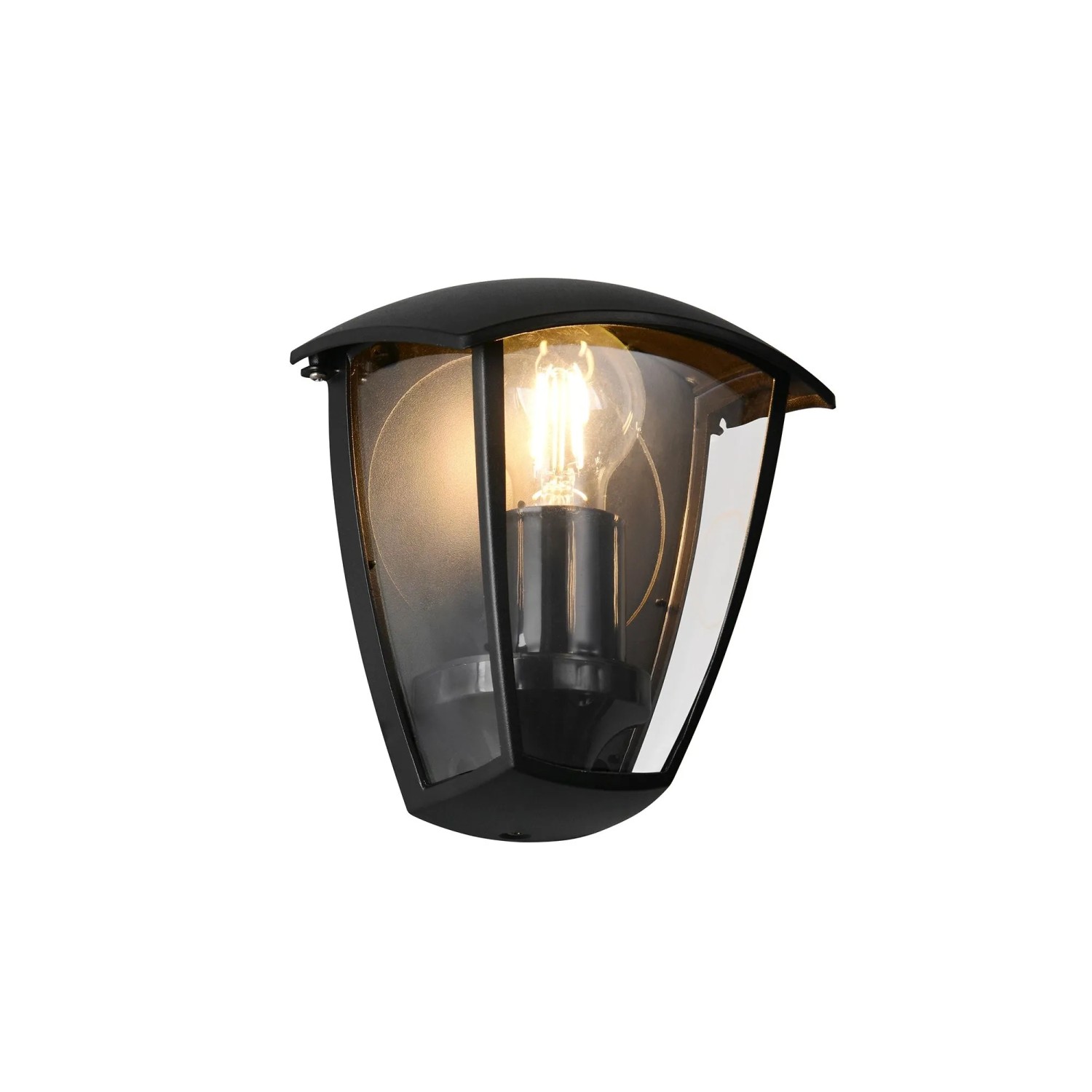 Trio LED-Wandleuchte Venta Schwarz Matt 18 cm x 20 cm x 13 cm