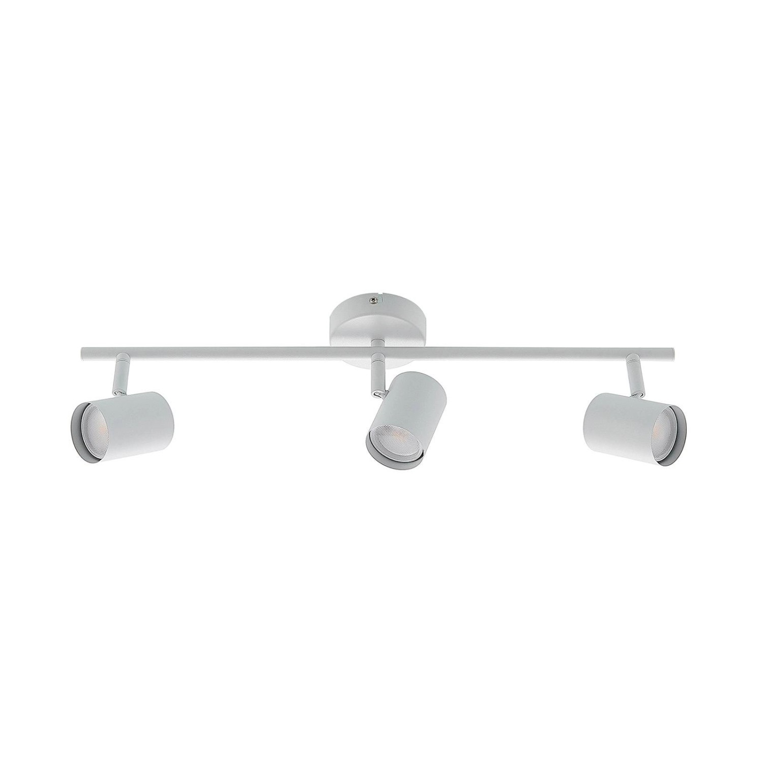 Lindby Strahler Jorell 10026858 Modern in Weiß aus Metall 3-flammig GU10 Wohnzimmerleuchte