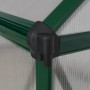 Detailaufnahme: Grüne Ecke und transparente Wand des CANOPIA by PALRAM Gewächshaus Mythos.