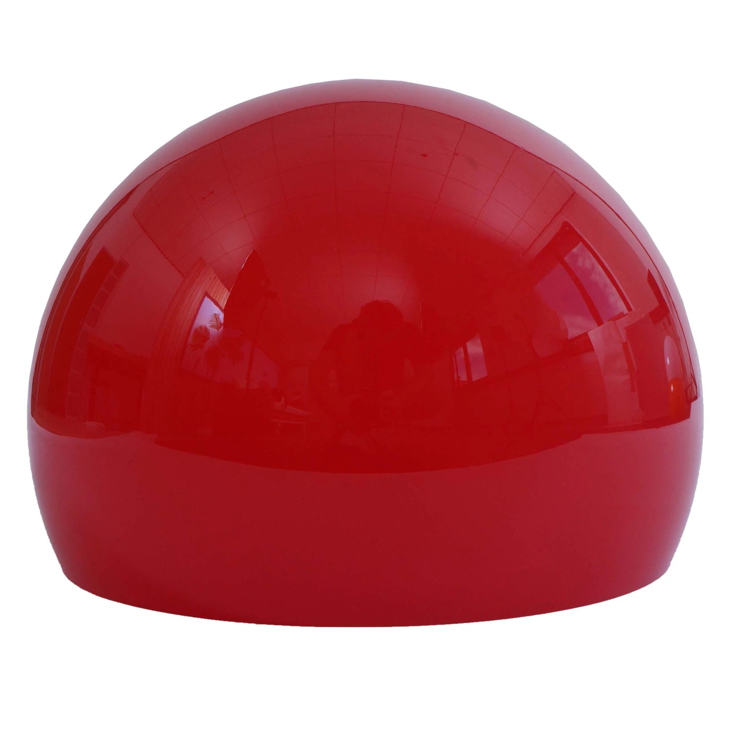 MCW Lampenschirm M34 Für Bogen- Und Pendelleuchte Ø 40cm Kunststoff Rot