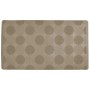 Beige Euroshowers Badewannenmatte (40x70 cm) mit Punktmuster für mehr Sicherheit in Bad und Dusche.