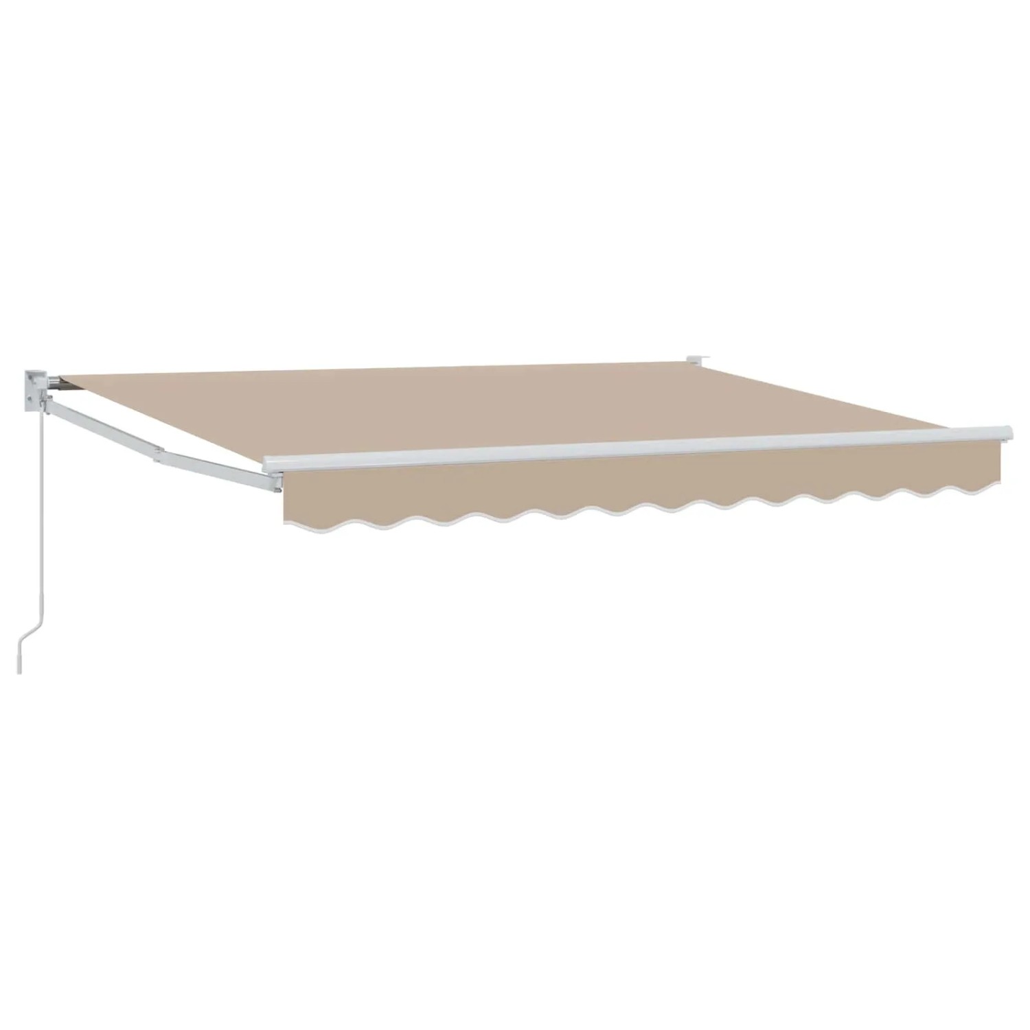 vidaXL Manuell Einziehbare Markise Beige 3,5 x 2 m 3418917