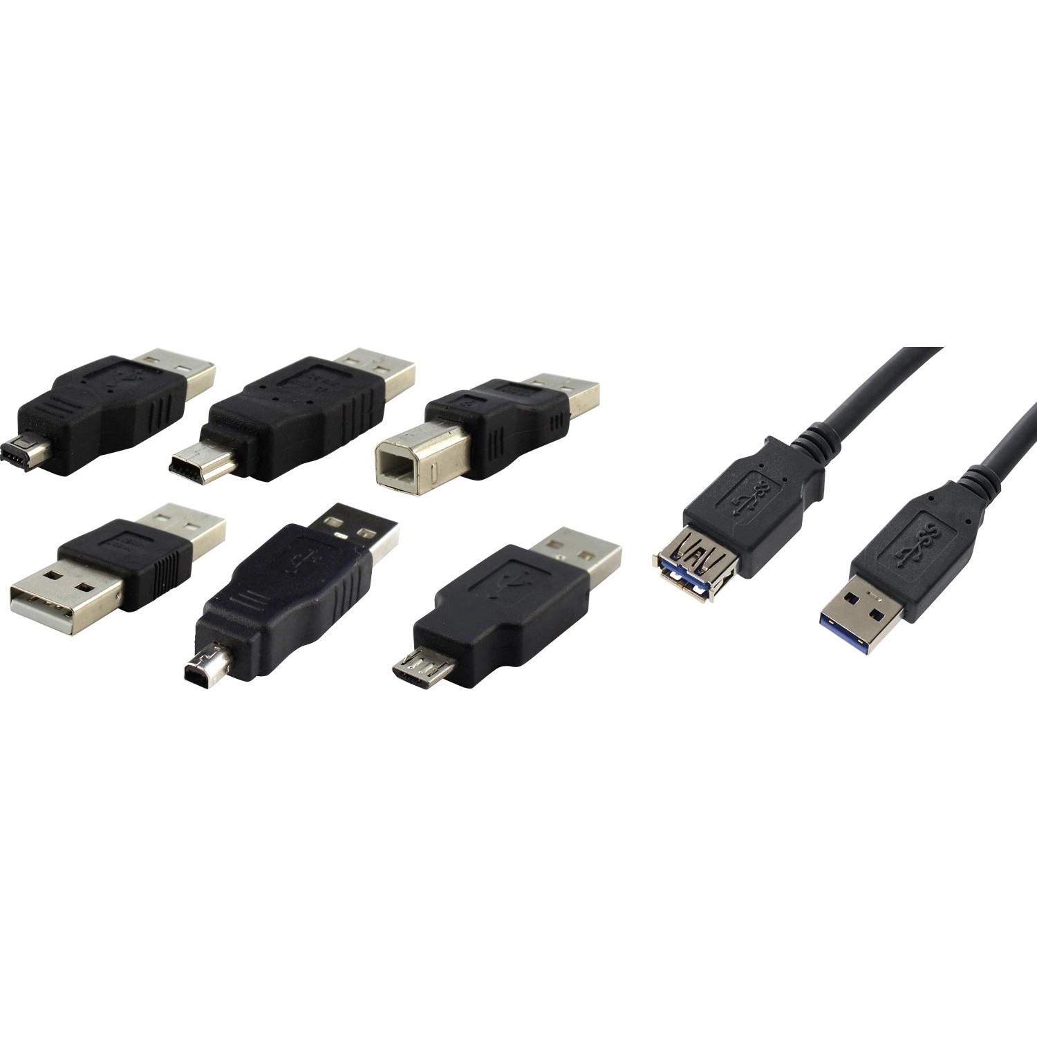 Schwaiger USB 2.0 Anschluss-Set