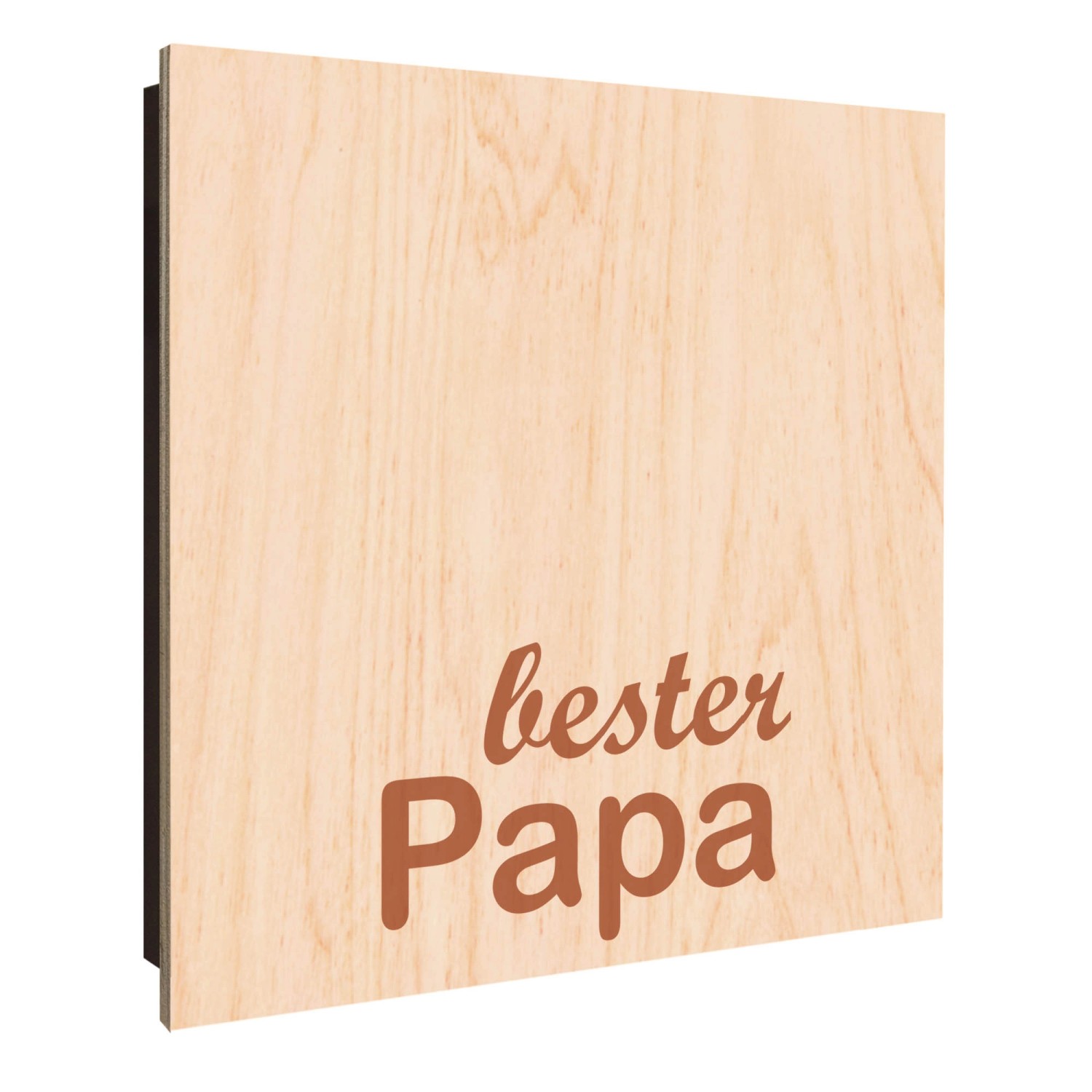Banjado Schlüsselkasten Holz 30x30cm Schwarz Scharnier Rechts 50 Haken Desi günstig online kaufen