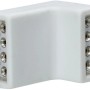 Paulmann YourLED Eckverbinder 4er-Pack, weiß-schwarz, für LED-Streifen