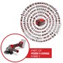 Einhell Akku-Winkelschleifer TP-AG 18/125 CE Q Li Solo, Teil der Power X-Change Familie.