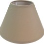 Lampenschirm Cotton, 20 cm, hellbraun, aus Baumwolle für E27 Fassung.