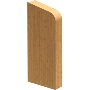 System 11 Endkappe links in Buche für Laminat & Parkett