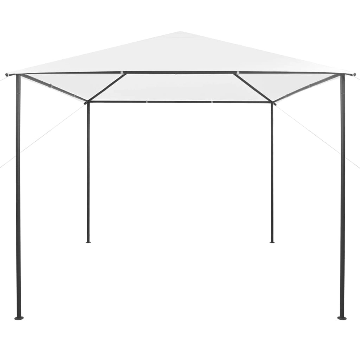 vidaXL Pavillon 3x3x2,9 m Weiß 180 g/m2