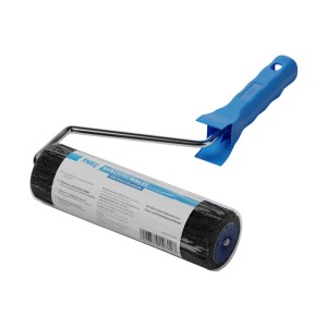 Knauf Spachtelwalze mit blauem Griff, Zubehör für Gipskartonarbeiten.
