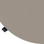 Detailansicht Tischplatte in Taupe des Gartenmöbel-Sets Tapena.