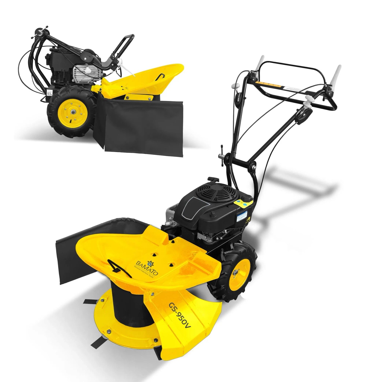 BAMATO GS-950V Hochgras-Kreiselmäher mit RATO Motor R225