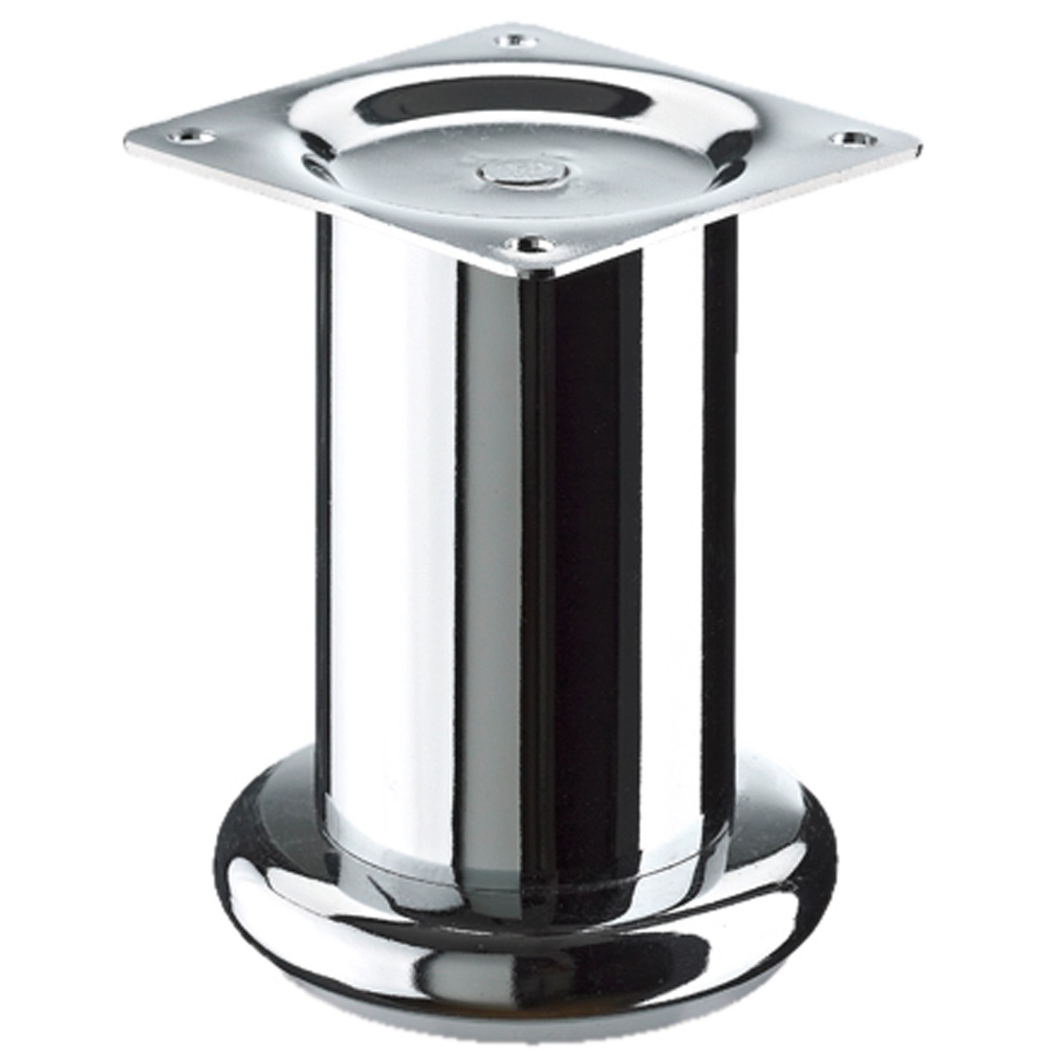 Thumbnail - Hettich Möbelfuß Florenca Ø 47 mm x 100 mm Verchromt