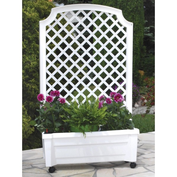 Blumenkasten mit Rankgitter kaufen bei OBI