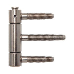 SFS Herkula 3-teiliges Band aus vernickeltem Stahl mit Aushängesicherung für Türen, ø 22 mm.