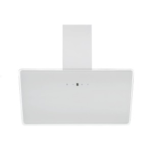 Weiße Respekta Schräghaube Lora, 90 cm, Energieeffizienz A++, für den modernen Küchenlook.