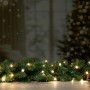 Zweifarbige Lichterkette (kalt/warmweiß) mit 140 LEDs, ideal für Weihnachtsbaum und Garten.