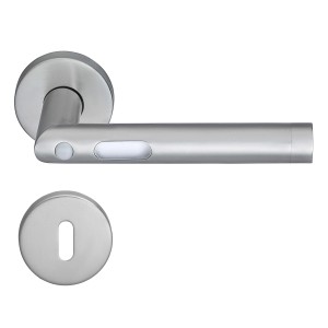 MeinTürgriff LED-Türgriff Orbit Türdrücker Edelstahl Matt Türgriff Drückergarnitur BB