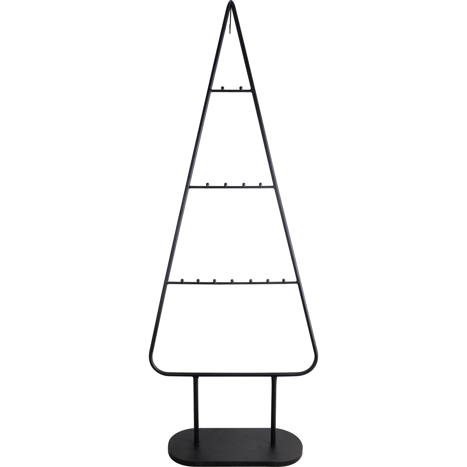 Metall-Baum Schwarz 42 cm x 15,5 cm x 110,5 cm