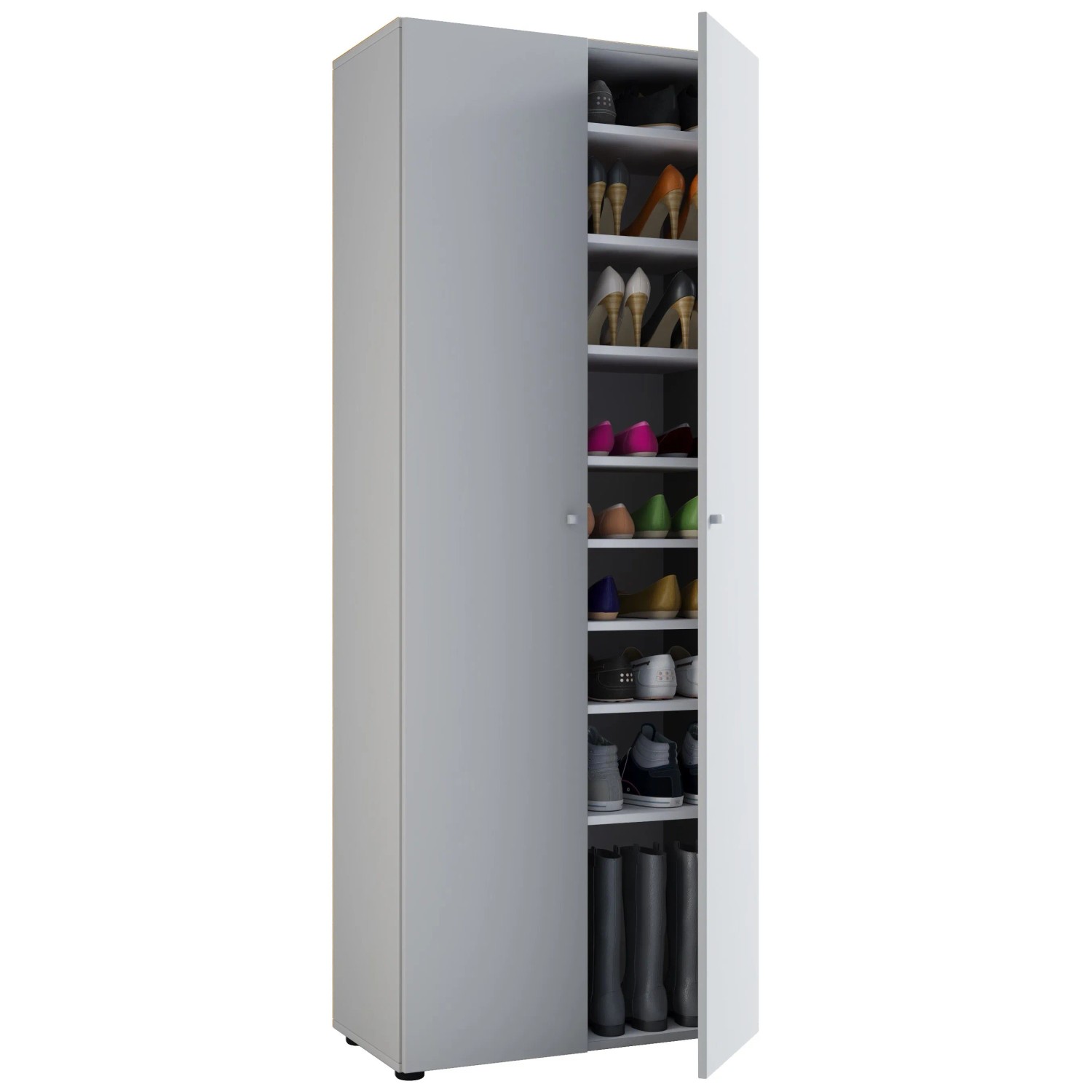 VCM Schuhschrank Vandol Weiß